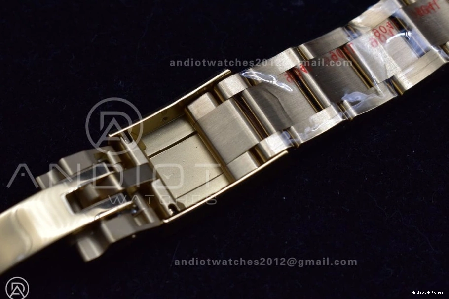 Durable YG V 116505 Dial Clean 399 on Markers 1:1 Edition YG Best SA4130 Black Daytona Bracelet 1115